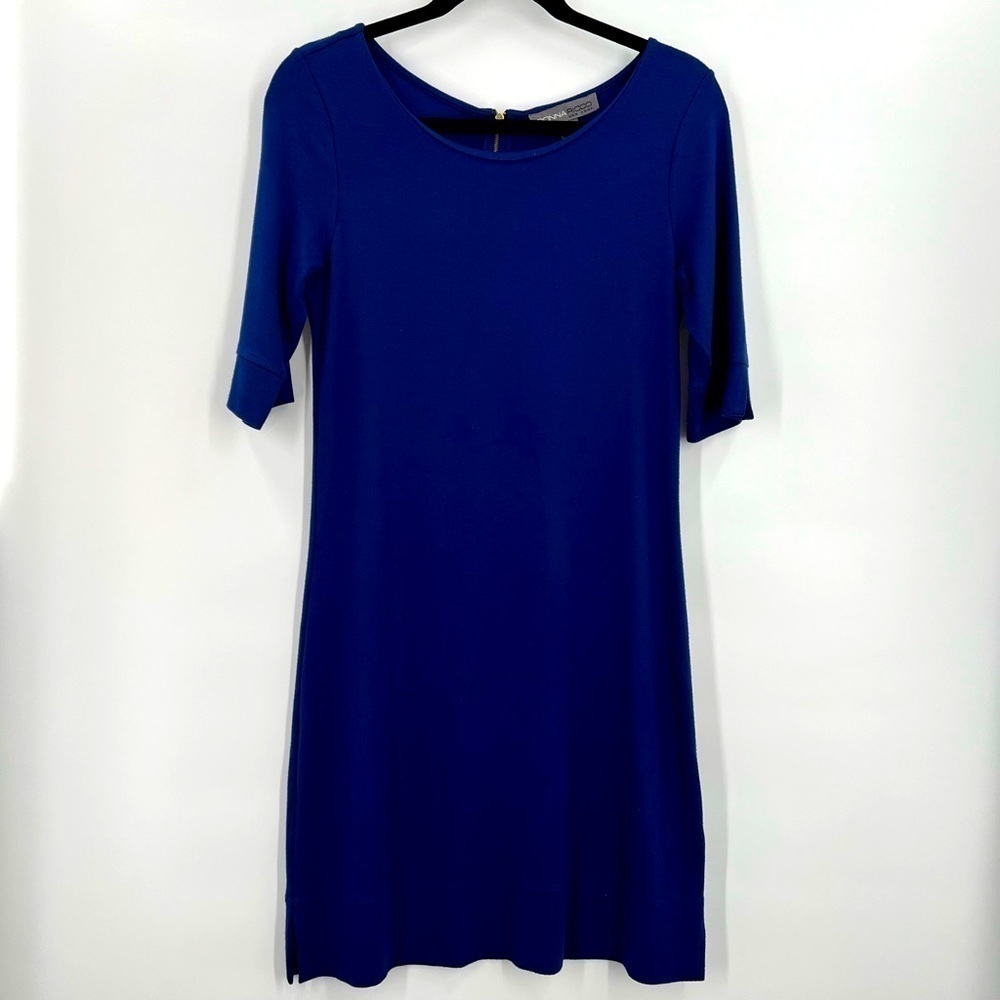 Donna Ricco New York Beautiful Royal Blue Dress woman size small